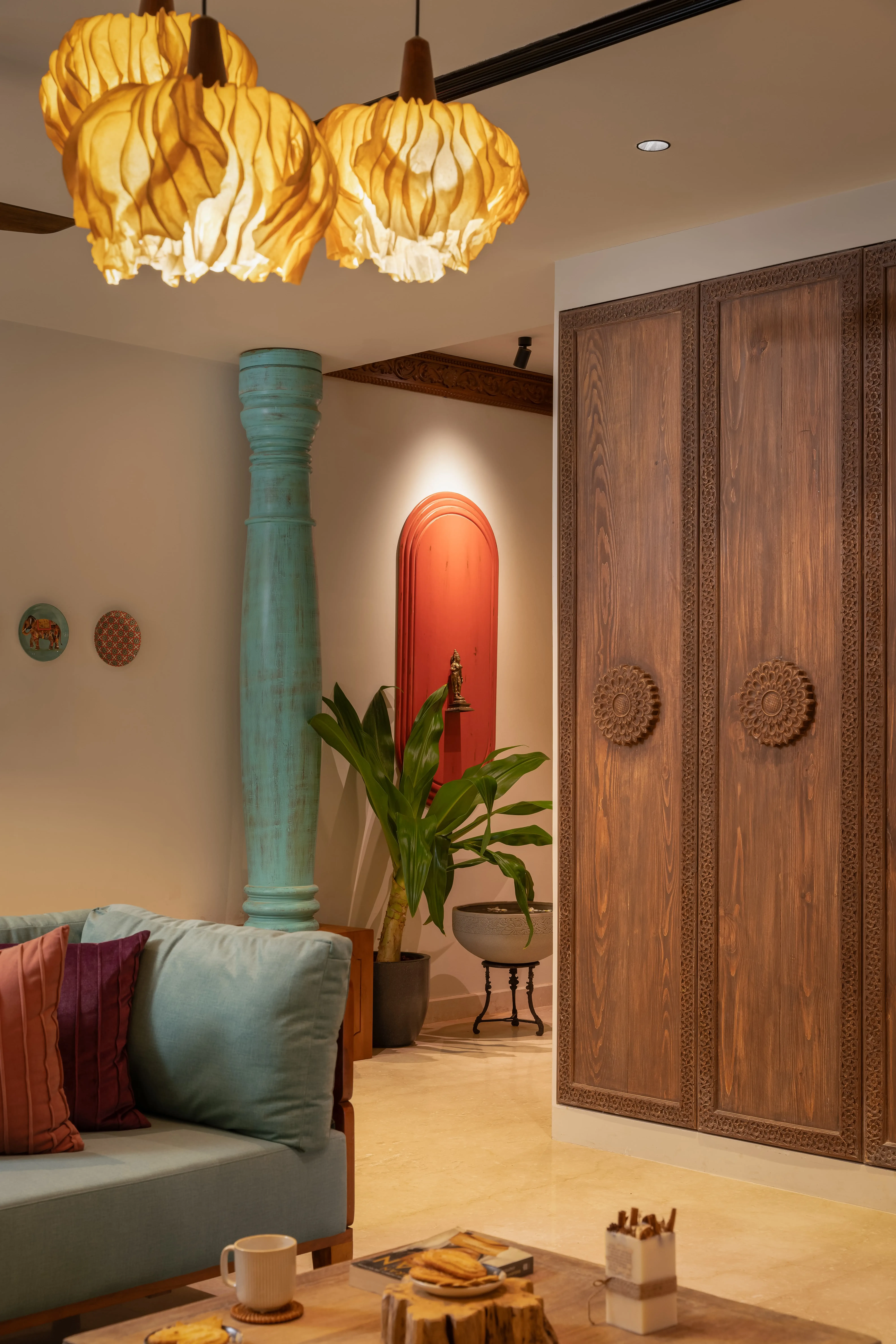 Interior detail from an xibit residential project